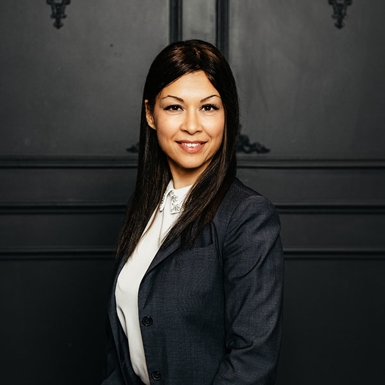 Michelle Jorge, Portuguese Personal Injury Lawyer in professional attire in Toronto